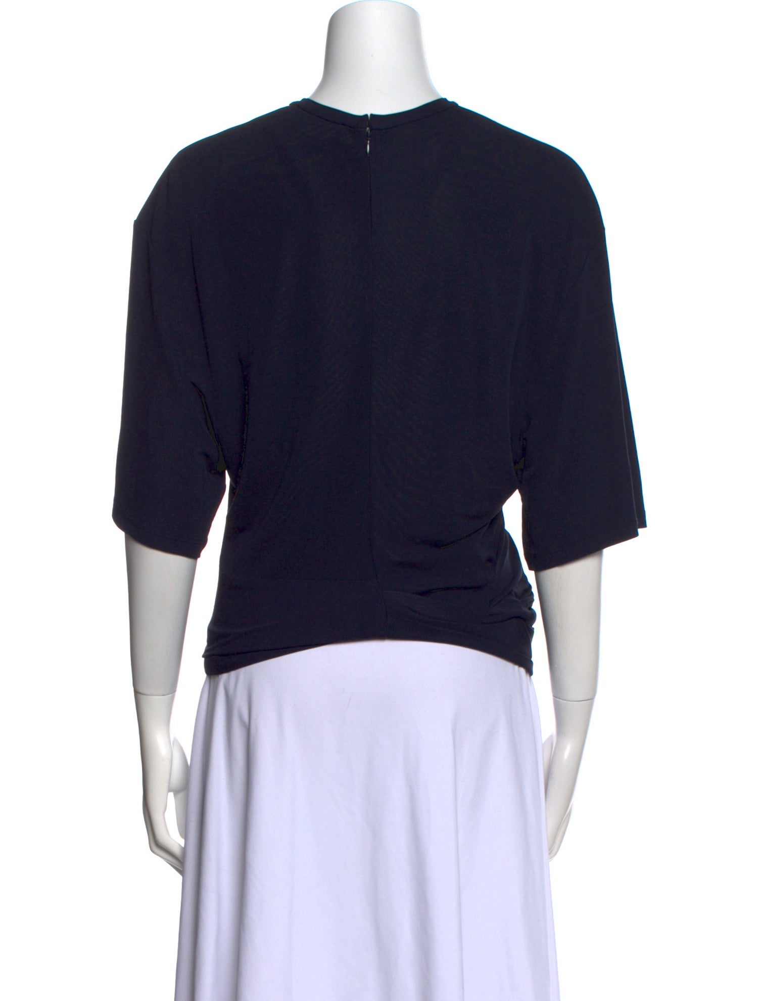 Christopher Esber Crew Neck Three-Quarter Sleeve Top